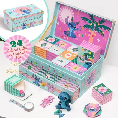 Produktbild von Lilo & Stitch Advent Calendar Keepsake Box Advent Calendar Stitch & Angel