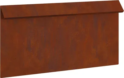 Produktbild von vidaXL Schneckenzaun 50 x 3,5 x 25 cm Wetterfeststahl Rostoptik