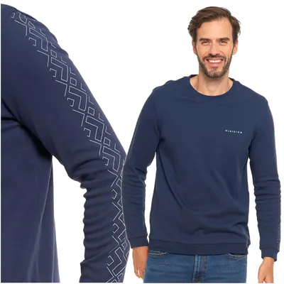 Productafbeelding van Moraj herenlangshirt – marineblauw, maat M, comfortabel