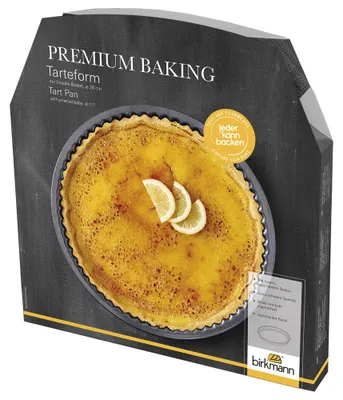 Produktbild von BIRKMANN Tarteform mit losem Emaille-Boden, Ø 28 cm x H 3,5 cm, Marken-Antihaftbeschichtung