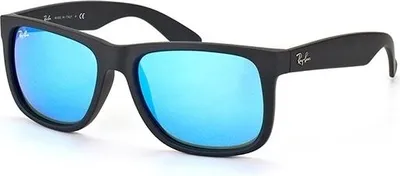 Zdjęcie produktu dla Ray-Ban Justin Color Mix, Dorosły, Wędrowiec, Kwadrat, Oprawki pełne, Czarny, Czarny