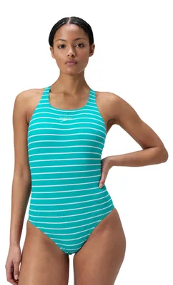Produktbild von Speedo Damen Endurance+ Printed Medalist Swimsuit | One Piece Swiming Costume |
