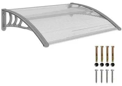 Image de Auvent, résistant aux UV, protection durable contre les intempéries, couleur vert armée