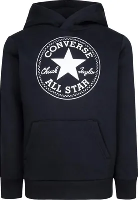 Produktbild von Converse Kids Fleece Ctp Core Po Kapuzenpullover Schwarz 6-7 Years Schwarz 6-7 Years