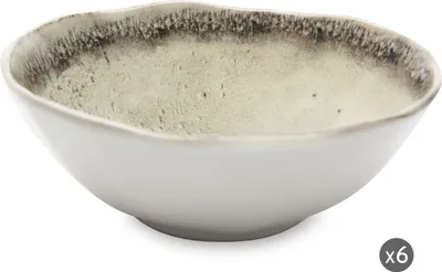 Produktbild von Excelsa Set Von 6 Schalen Afrodite Keramik 16X6 Cm Bunt