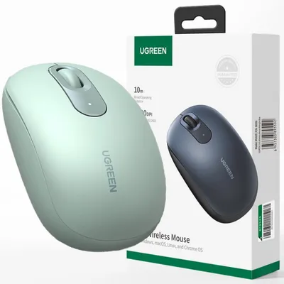 Produktbild von Ugreen MU105 Kabellose USB 2.4GHz Maus - Grün