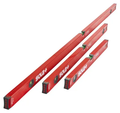 Produktbild von Sola Alu-Wasserwaagen-Set BIG X Triplekombo, 3-teilig: BIG X 60, BIG X 3 100 und BIG X 3 180