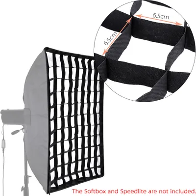 Produktbild von Photographic Honeycomb Grid for 50*70cm / 20*28" Umbrella Softbox Studio/Strobe Umbrella Softbox