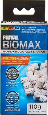 Produktbild von Fluval FluvalMax Aquarienfilter Bioringe, 170 g, für U2, U3, U4 Innenfilter, zur Ansiedlung von Nutzbakterien