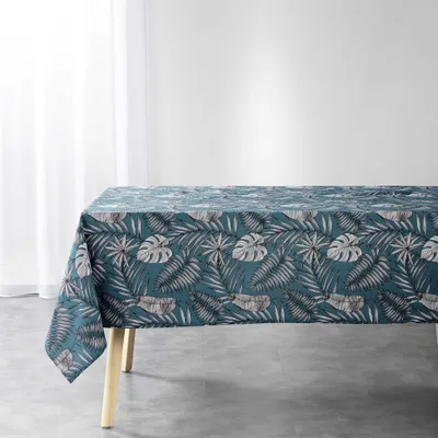 Obrázok produktu pre Obdĺžnikový obrus s motívom exotických listov, 140 x 240 cm
