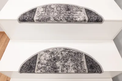 Obrázek produktu pro Protiskluzová schodišťová rohož STARK 19, šedá, 64 x 23 cm, sada 15 kusů