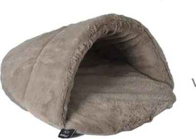 Produktbild von Topmast Plüsch Hundebett taupe 60 cm