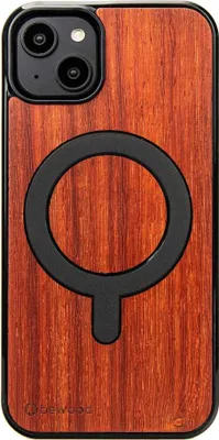 Obrázek produktu pro Dřevěné pouzdro Bewood pro iPhone 15 Plus PADOUK s MagSafe