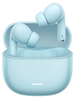 Obrázok produktu pre Slúchadlá Xiaomi Redmi Buds 8 Lite M2539E1, 7 hodín, Bt 5.4, ANC až 42 dB, AI potlačenie hluku, reproduktor s titánovou membránou, IP54, Svetlomodrá