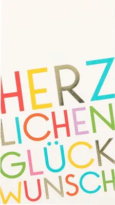 Produktbild von Postkarte Hello you 44-Herzlichen Glückwunsch