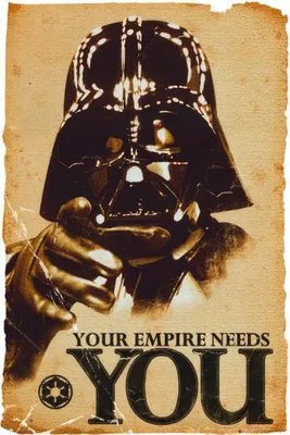 Produktbild von Star Wars Poster: Darth Vader Your Empire Needs You