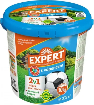 Obrázek produktu pro Nohel Garden Forestina Expert 2v1 trávníkové hnojivo s vápencem 10 kg