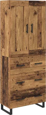 Image de Haut Armoire Bois ancien 69,5 x 34 x 180 cm Bois d'ingénierie
