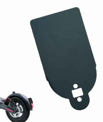 Image de Support de plaque d'immatriculation pour scooter électrique, avec vis, compatible avec Xiaomi M365/Pro