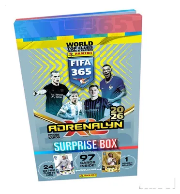 Immagine prodotto di Panini FIFA 365 2026 Adrenalyn XL | Calendario dell'Avvento | Club 99 + Golden Baller