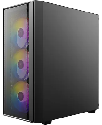 Produktbild von ANTEC AX65 ARGB PC Gehäuse Midi Tower Gaming ATX, schwarz