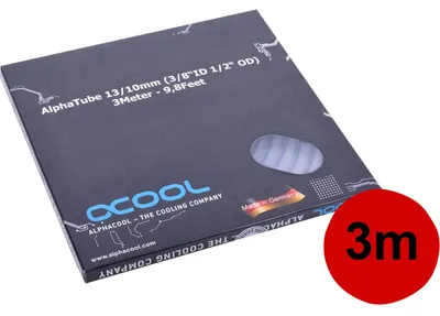 Obrázek produktu pro Alphacool 18413 pneumatická hadice 3 m 4 bar Transparentní