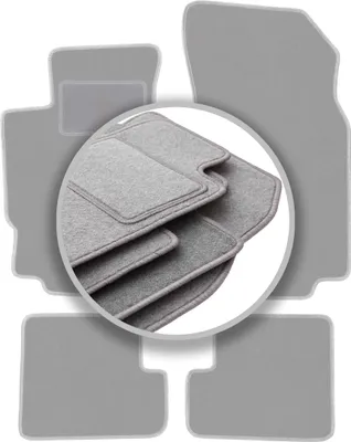 Produktbild von Auto-Fußmatten aschgrau für: Peugeot 406 Coupé (1995-2004)
