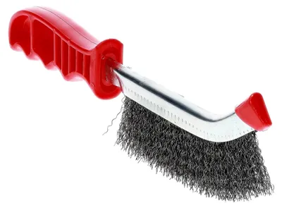 Produktbild von Gewellte Handstielbürste aus Stahldraht, 260 mm