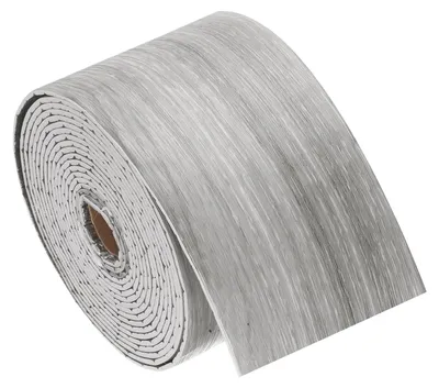 Immagine prodotto di Pannelli adesivi impermeabili per pareti - 10x49 cm - Grigio effetto legno