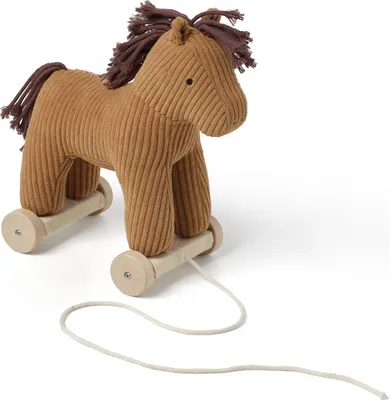 Produktbild von Kids Concept Nachziehtier Pferd Vera - ab 12 Monate - 24x14x27,5cm