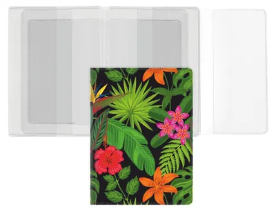 Produktbild von Dokumentenhülle mit Meldezettel Blumen 7812