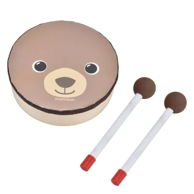 Produktbild von Kindertrommel, Cartoon-Bärentrommeln, Schlaginstrumente, Kindergartenspielzeug, Lehrmittel
