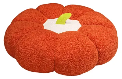 Produktbild von Kürbis-Sitzkissen, dekoratives rundes Kissen, multifunktionale Bodenmatte, Hundebett, Schlafzimmer- oder Wohnzimmerdekoration