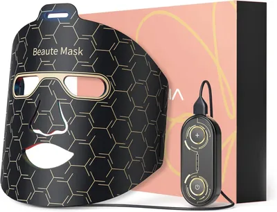 Immagine prodotto di Terapia della luce - Terapia con luce rossa - Terapia LED - Maschera LED - Luce rossa a infrarossi a corto raggio - per il viso