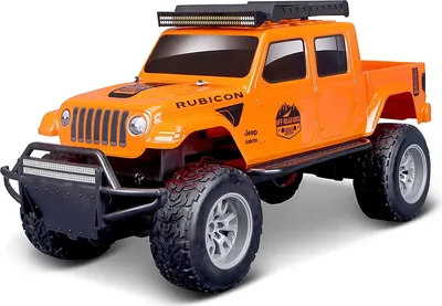 Produktbild von Maisto Tech 81603 - Ferngesteuertes Auto - Jeep Gladiator (orange, 71cm)