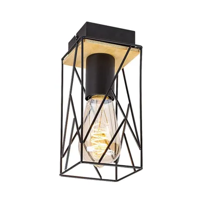 Immagine prodotto di Rabalux Lampada a soffitto nera Boire per lampadina E27, modello 71021
