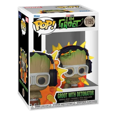 Produktbild von Marvel I Am Groot - Groot with Detonator 1195  - Funko Pop! Vinyl Figur