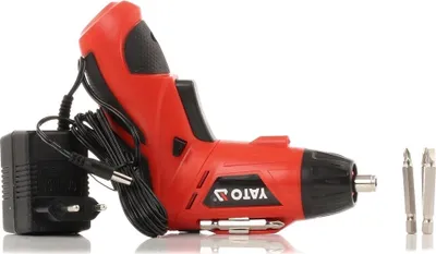 Produktbild von Yato YT-82760, Elektrischer Schraubendreher, Pistolengriff, 1/4", Schwarz, Orange, IPX0, 230 RPM