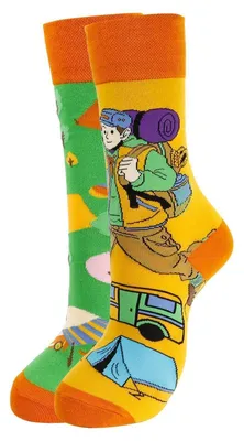 Produktbild von Lustige Socken Bunte Socken mit Witzigen Motiven aus Baumwolle Geschenk für Damen und Herren