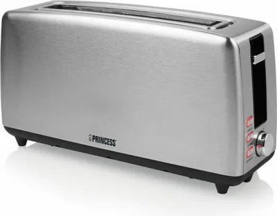 Produktbild von Princess 142405, 2 Scheibe(n), Edelstahl, Edelstahl, 1000 W, 230 V, 50/60 Hz