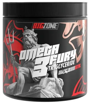 Zdjęcie produktu dla Big Zone Omega 3 Fury Triglicerydy (300 kapsułek)