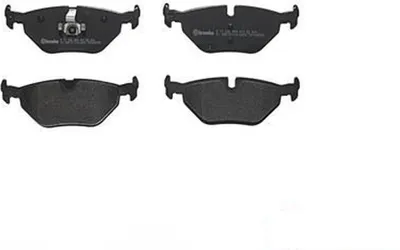 Produktbild von Brembo Bremsbelagsatz, Scheibenbremse Hinterachse P 71 006