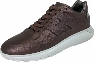 Produktbild von C08 sneakers donna HOGAN H371 INTERACTIVE3 metallic violet shoes women