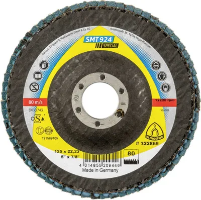 Obrázok produktu pre Klingspor SMT 924 Brúsny mopový kotúč 125x22,23 mm zrnitosť 80 hm
