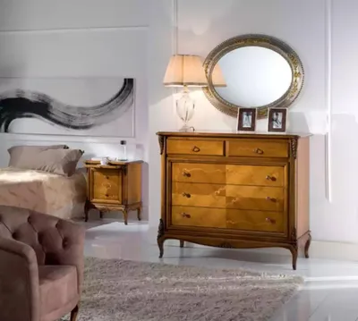 Produktbild von Klassische Kommode Holz Sideboard Schrank Schlafzimmer Italienische Möbel