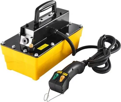 Produktbild von Hydraulische Luchtpomp 10.000 Psi, Kunststoffbehälter 0,61 Gallon, Kunststoffgehäuse, Fernbedienung, Öl-Auslass Npt 3/8 Zoll, für Maschinen und Hydraulikpressen