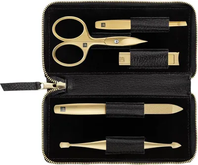 Produktbild von ZWILLING Nagelset 5-tlg. Maniküre Set mit Etui, Gold Edition, Premium