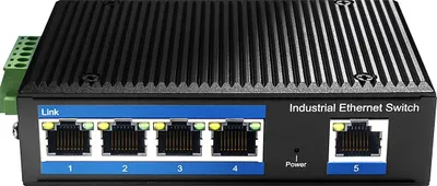 Image de PoE SWITCH 5 ports IF1005P 4x30W 10/100 industriel