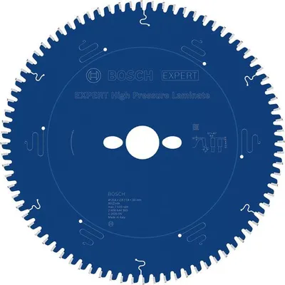 Produktbild von EXPERT High Pressure Laminate Kreissägeblatt, 254x2,8/1,8x30 mm, Z80