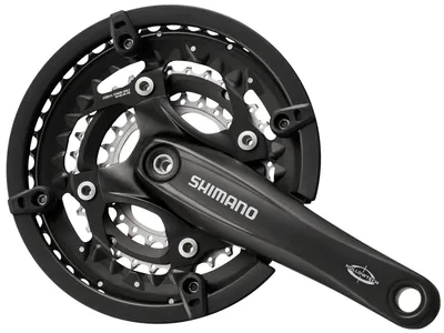 Zdjęcie produktu dla Mechanizm korbowy SHIMANO "FC-T521" 24 / 32 / 44 t czarny
